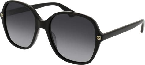 gucci gg0092s square sunglasses size 55mm|Gucci sunglasses bumblebee.